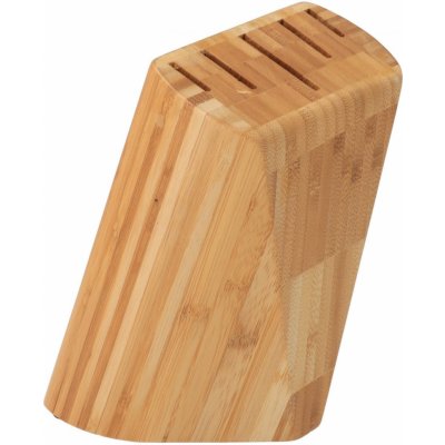 BANQUET Stojan dřevěný pro 5 nožů BRILLANTE Bamboo 22 x 13,5 x 7 cm – Sleviste.cz