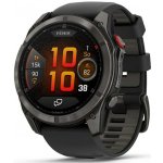 Garmin Fenix 8 PRO 51 mm, AMOLED, Sapphire, Black/Pebble Grey 010-03199-01 – Zboží Živě