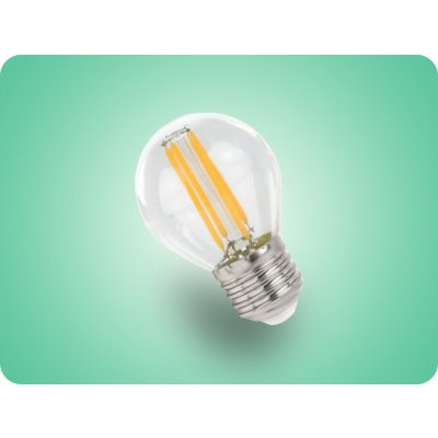 Spectrum LED Retro LED žárovka E27 G45, 4W denní bílá – Hledejceny.cz