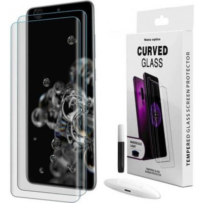 Picasee 3D UV ochranné sklo pro Samsung Galaxy S22 Ultra 5G - 2+1 zdarma 276042 – Zboží Živě