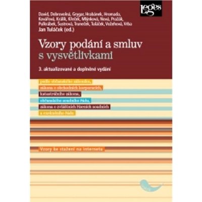 Vzory podání a smluv s vysvětlivkami - Tuláček Jan – Zbozi.Blesk.cz