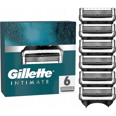 Gillette Intimate 6 ks – Zboží Mobilmania