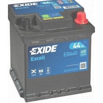 Exide Excell 12V 44Ah 400A EB440