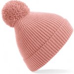 Beechfield pletená čepce s bambulí B382 Blush – Hledejceny.cz