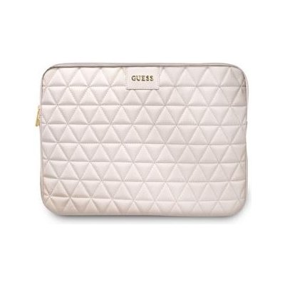 Pouzdro Guess Quilted Obal pro Notebook 13" růžové – Zboží Mobilmania