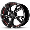 Alu kolo, lité kolo MAM RS6 7x16 5x114 ET38 black polished red inside