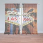 Sablio Záclony Fabulous Las Vegas: 2ks 150x250cm – Hledejceny.cz