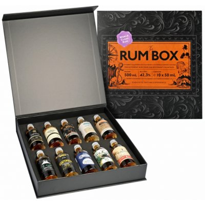 The Rum Box World Tour Edition Purple Edition 42,3% 10 x 0,05 l (holá láhev) – Zbozi.Blesk.cz