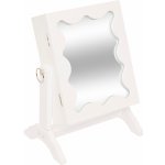 Atmosphera Kosmetické zrcátko se schránkou na šperky CHERI, 29 x 22 x 15 cm bílé – Zboží Dáma