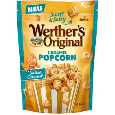 Storck Werther's Original Salted Caramel Popcorn 140 g – Zboží Dáma