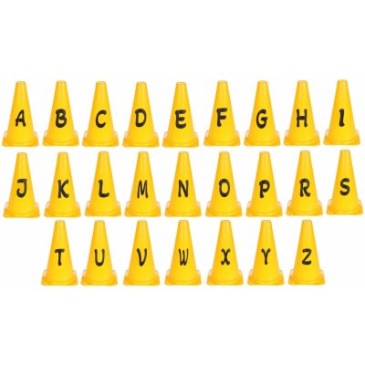 Merco Alphabet Set kužely s písmeny – Zboží Dáma
