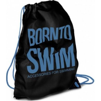 BornToSwim Swimbag černo/modrá – Zboží Mobilmania