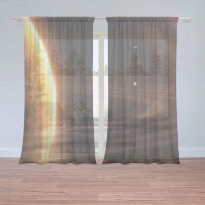 Záclony Vesmír: 2 ks - 150x250 cm - Sablio – Hledejceny.cz
