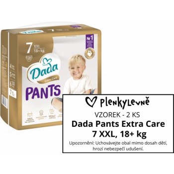 Dada Pants Extra Care 7 XXL 18+ kg 2 ks