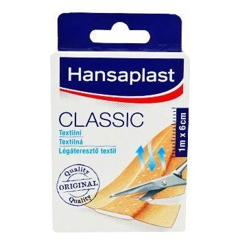 Hansaplast Classic silně přilnavá náplast 1 m x 6 cm