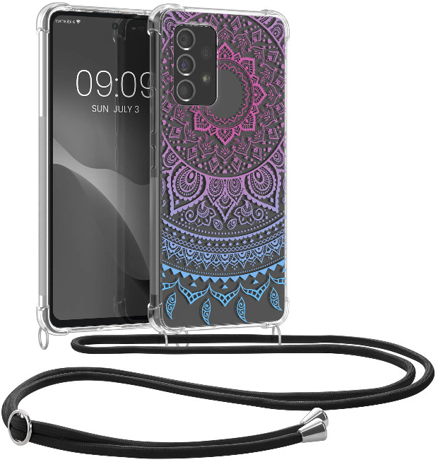 Pouzdro kwmobile Crossbody Samsung Galaxy A53 5G s popruhem - indian sun