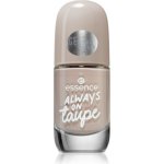 Essence Nail Colour Gel lak na nehty 37 Always on Taupe 8 ml – Zboží Dáma