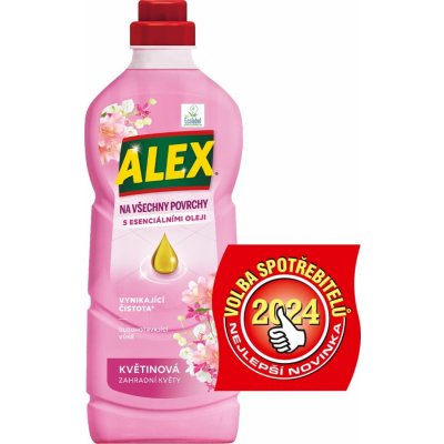 Alex čistič na všechny povrchy zahradní květy 1 l – Zbozi.Blesk.cz