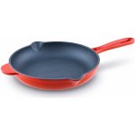 LattHome Smaltovaná litinová pánev Cherry Red 24 cm – Sleviste.cz