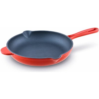 LattHome Smaltovaná litinová pánev Cherry Red 24 cm – Sleviste.cz