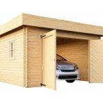 KARIBU 68284 dřevěná garáž – Zbozi.Blesk.cz