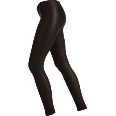 Litex Dámské lesklé legíny 7E097 černé – Zboží Dáma