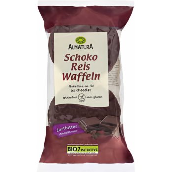 ALNATURA BIO Chlebíčky rýžové s hořkou čokoládou 100 g