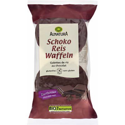 ALNATURA BIO Chlebíčky rýžové s hořkou čokoládou 100 g