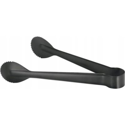 Gastro Kleště na led nerezové 19 cm, černé – Zboží Dáma