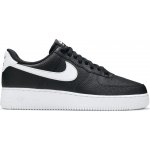 Nike Air Force 1 Low '07 Black White Pebbled Leather – Zboží Mobilmania