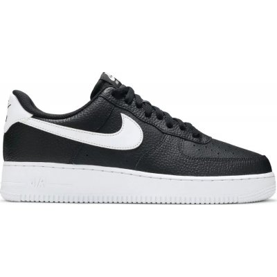 Nike Air Force 1 Low '07 Black White Pebbled Leather – Zboží Mobilmania