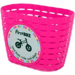 Košík na odrážadlo First Bike Růžová – Hledejceny.cz
