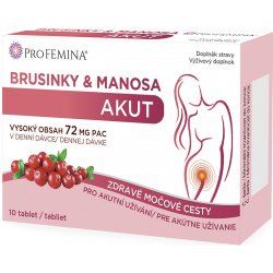 Profemina Brusinky & Manosa AKUT 10 tablet