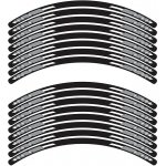 SEFIS sada 4-dílných polepů EASY na kola motocyklu šedá | Zboží Auto