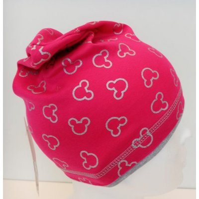 RDX bavlněná čepice MICKEY růžová – Zboží Dáma