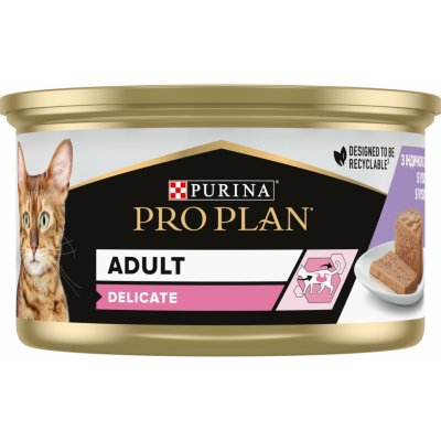 Pro Plan Delicate krůta paštika 85 g – Hledejceny.cz