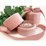 JK Box na prsten se stužkou LTR-3/P/A5 Růžová – Zboží Dáma