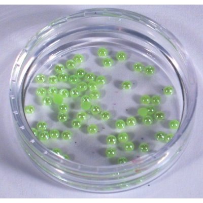 USA Kamínky perly na nehty světle zelená 100 ks – Zboží Mobilmania