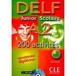 Jouhanne C. - DELF Junior Scolaire A2 Livre & Corriges & CD – Zboží Mobilmania