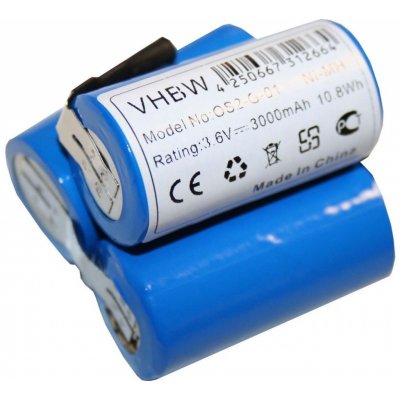 VHBW AEG Liliput 3000 mAh – Zboží Mobilmania