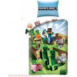 Halantex Minecraft Creepers 129BL 140x200 70x90 – Hledejceny.cz