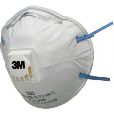 3M Respirátor FFP2 8822, s výdech. ventilkem – Zboží Mobilmania