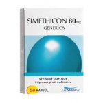 Generica Simethicon 80 mg 50 měkkých želatinových kapslí – Hledejceny.cz