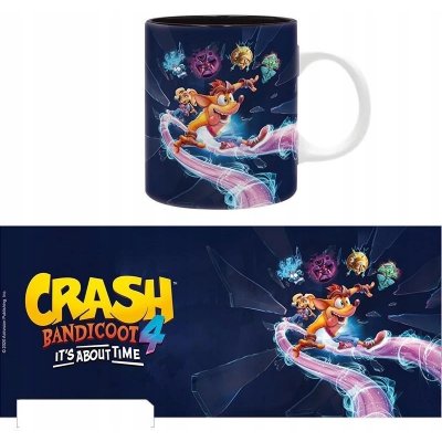 Esuvenýry Keramický hrnek Crash Bandicoot 4 It's About Time bílý 315 ml – Hledejceny.cz