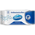 Smile ubrousky vlhčené s antibakteriální efektem 60 ks – Hledejceny.cz