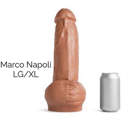 Mr. Hankey’s Toys Marco Napoli Dildo L/XL velké realistické dildo 34 x 8 cm – Zbozi.Blesk.cz