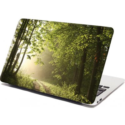 Sablio Samolepka na notebook Lesní cesta - 38x26 cm – Zboží Živě