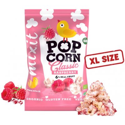 Mixit Bio popcorn – Slaný karamel 75 g – Zboží Dáma