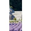 Tapety WEBLUX Samolepka na dveře fólie Senanque abbey with lavender field - 38511618 Senanque opatství s levandulem pole Provence Francie rozměry 90 x 220 cm