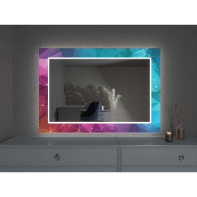 Artalo LED zrcadlo s dekorem D4 80 x 60 cm – Hledejceny.cz